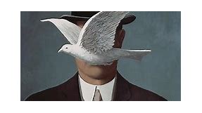 Man in a Bowler Hat | Rene Magritte | Painting Reproduction