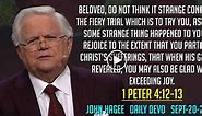 1 Peter 4:12-13 - John Hagee Daily Devotional (September-20-2023) - Sermons Online