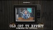 Old CRT TV Effect In Premiere Pro Tutorial | Cara Membuat Effect TV Jadul