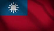 Taiwan, Asia, Symbol. Free Stock Video