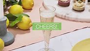 Prestee 100 Champagne Flutes | Disposable Toasting Glasses for Weddings, Cocktails & Great Gatsby Parties (Gold)