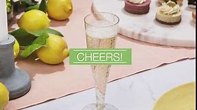 Prestee 100 Gold Champagne Flutes | Disposable Toasting Glasses for Weddings, Cocktails & Great Gatsby Parties