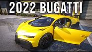 GTA V Bugatti Chiron Pur Sport Edition GP 2022 + Realistic Engine Sound Mod Showcase on RTX™ 3090