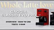 Gaggia Classic Evo Pro In-Depth Overview: Upgrades, Performance Tests, How To Use