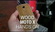 Wood Moto X Hands-On
