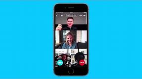 How to make a group video call on Skype for iPhone