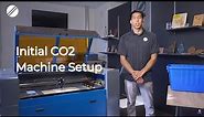 Initial Set Up for Your CO2 Laser Engraver - Training Video - OMTech Laser
