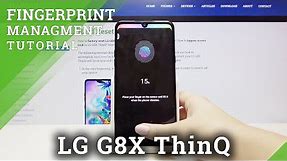 How to Set Up Fingerprint in LG G8X ThinQ – Add Fingerprint
