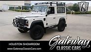 1988 Land Rover Defender, For Sale, 2446 HOU, Gateway Classic Cars Houston Showroom