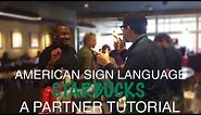 Starbucks Sign Language Vocabulary - A Partner Tutorial