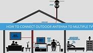 How To Connect An Outdoor Antenna To Multiple TVs | SerifTV