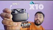 Boult X10 Earbuds 45 Hrs Playtime Unboxing and Review after 2 days of usage | TWS at 999/-