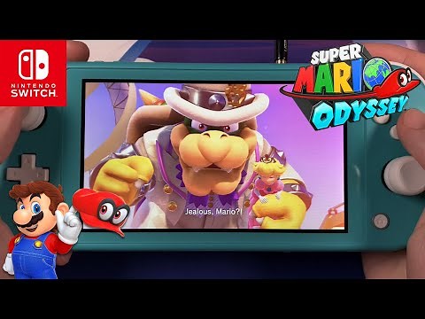 Let's Play Super Mario Odyssey on Nintendo Switch Lite - part 1