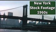 New York Stock Footage 1960s