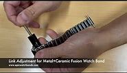 Metal+Ceramic Fusion Watch Bands Adjustment - Fusion Watch Bands Adjustment Tool for Apple Watch