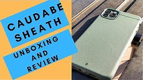 Caudabe Sheath Forest Green iPhone 11 Pro Max Case Review and Unboxing!