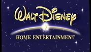 Walt Disney Home Entertainment (2001) Company Logo (VHS Capture)
