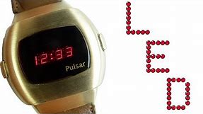 Pulsar P3 - When a Digital Watch cost more than a Rolex - 1970s LEDs