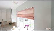 DIY Roman Shades From Blinds | withHEART
