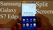 Samsung Galaxy S7 Edge - How to Use the Split Screen or Dual Window for Better Productivity