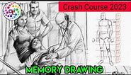 How to improve your memory drawing for Elementary & Intermediate Drawing Grade Exam with TRICKS