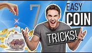 Easy Coin Tricks to Learn for Beginners and Kids - Learn These 7 Easy Tricks With Coins