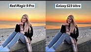 Red Magic 9 Pro VS Samsung Galaxy S23 Ultra Camera Test