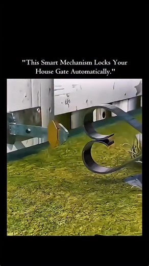 Daily Facts & Reels. on Instagram: "The Ingenious Auto-Locking Gate: A Mechanical Marvel for Security The smart mechanism that automatically locks a house gate is a brilliant application of simple mechanical engineering principles to solve a common problem: the forgotten or unsecured gate. This isn’t complex electronics, but rather an elegant, gravity and spring-powered mechanical system designed for reliability and convenience. The core of the mechanism is typically a weighted lever or a spring