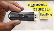 Amazon Basics 128GB Ultra Fast USB 3.1 Flash Drive | Pendrive