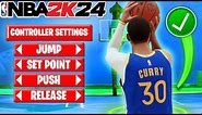 How to Shoot in NBA 2K24 : Shot Timing Visual Cue Best Controller Settings