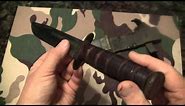 KABAR Mark 2 Combat Knife Real History from USN / USMC