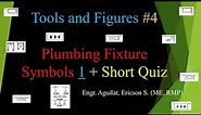 Tools & Figures #4 Plumbing Fixture Symbols 1