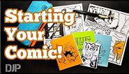 How to Make Your First Comic Book (An Easy Way to Start)