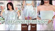 4 Easy Sewing Projects For Beginners!