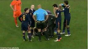 Kung Fu Kick - Nigel de Jong on Xabi Alonso - Netherlands vs. Spain - World Cup Final 2010