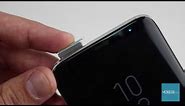 Samsung Galaxy S8 How to insert SIM card / memory card