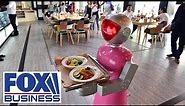 Restaurant CEO: Servers making more, working less with robot waiters