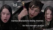 narnia characters being memes for 5 minutes straight