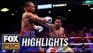 Pacquiao beats Thurman for WBA Super World Welterweight Championship belt | HIGHLIGHTS | PBC ON FOX