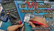 mi note 9 display light solution/mi redmi 9 display light solution #mobilerepairbd mobile repairing