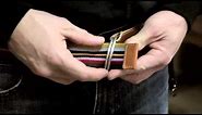 How to Buckle a Double-Ring Belt : Solutions for Clothing Questions