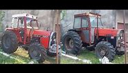 Tractor IMT 577 DV restoration after 30 years