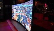 A look at Samsung's curved 105-inch UHD TV