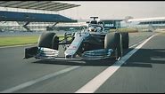 2019 Mercedes F1 Car in Action: W10 Takes to the Track!