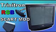 Another Sony Trinitron RGB SCART Mod! KV-T29SF8