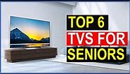 ✅Top 6 Best Tvs for Seniors Reviews in 2022 | Best Tvs for Seniors in 2022 | Tvs for Seniors 2022