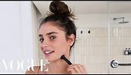 Taylor Hill's 10-Minute Guide to Her Fall Look | Beauty Secrets | Vogue