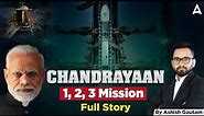 Chandrayaan 1, 2, 3 Mission Full Story | All You Need To Know About Chandrayaan