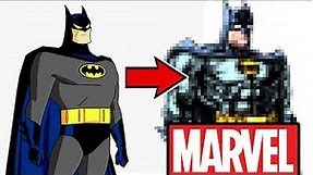 Drawing BATMAN THE ANIMATED SERIES in a MARVEL STYLE???