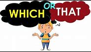 Learn English Where to use 'which' , Where to use 'that' with example - Difference